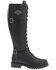 Image #2 - Harley Davidson Women's Beechwood Moto Boots - Round Toe, Black, hi-res