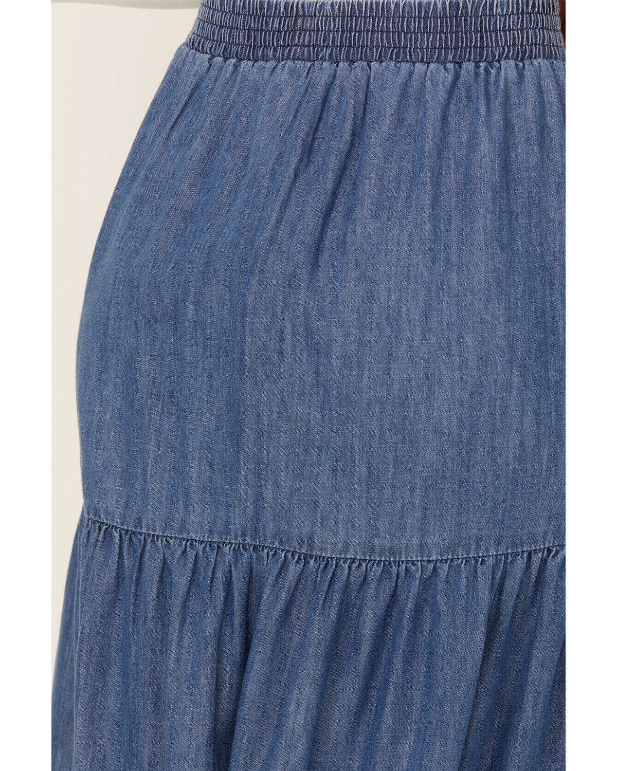 Image #4 - Ariat Women's Chambray Maxi Skirt, , hi-res