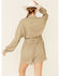 Image #4 - Very J Women's Tencel Utility Romper, Olive, hi-res