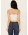 Image #5 - Idyllwind Women's Jessamine Embroidered Beaded Crop Top, Ivory, hi-res