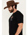 Image #4 - Riot Society Men's Boot Barn Exclusive Fiesta Cowgirl Short Sleeve Graphic T-Shirt, Black, hi-res