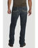 Image #1 - Wrangler 20X Men's No. 42 Glasgow Vintage Stretch Slim Bootcut Jeans, Blue, hi-res