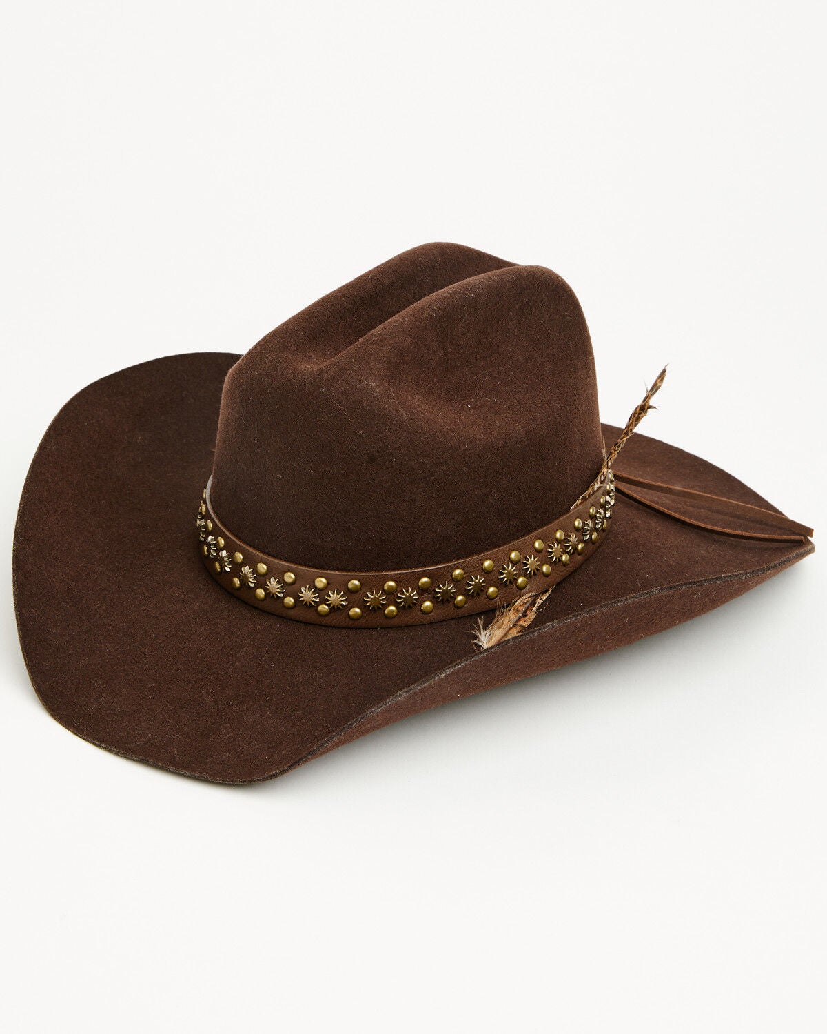 Idyllwind Women's Kennedy Wool Cowboy Hat, Dark Brown, hi-res