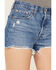 Levi's Premium Women's Medium Wash High Rise Oxnard Audio Denim Shorts, Medium Wash, hi-res