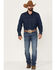 Image #1 - Wrangler 20X Men's 42 Vintage Trail Ride Slim Fit Bootcut Stretch Jeans, Medium Wash, hi-res