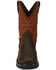 Image #4 - Justin Men's Ricochet Waterproof Western Work Boots - Composite Toe Met Guard, Dark Brown, hi-res