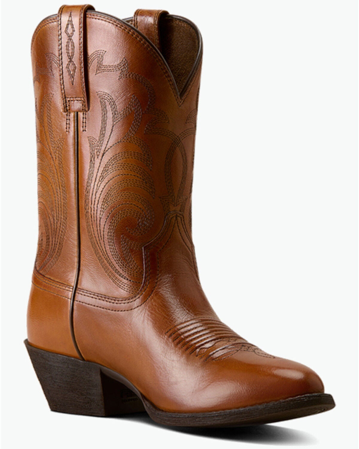 Ariat Women's Heritage Noir Western Boots - Round Toe, Brown, hi-res