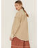 Image #3 - Cleo + Wolf Women's Sand Oversized French Terry Shacket, , hi-res