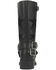 Image #5 - Dingo Women's Blacklist Star Inlay Harness Boots - Round Toe, Black, hi-res