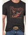 Image #3 - Wrangler Men's Steer Head Logo Short Sleeve Graphic Print T-Shirt , Charcoal, hi-res