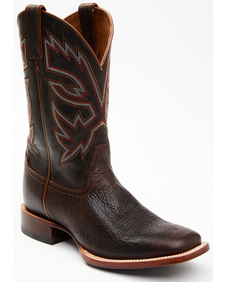 Cody James Men's Big Daddy Western Boots - Broad Square Toe, Chocolate, hi-res