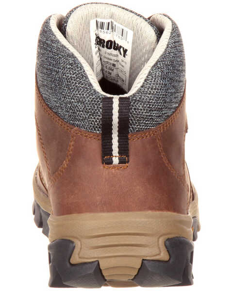 Image #4 - Rocky Women's 5" Endeavor Point Waterproof Outdoor Shoes - Round Toe, Brown, hi-res