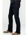 Image #3 - Wrangler Retro Men's Dax Dark Wash Slim Bootcut Stretch Denim Jeans, Indigo, hi-res