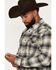 Image #2 - Moonshine Spirit&reg;&nbsp;Men's Wilderness Ridge Plaid Print Long Sleeve Snap Flannel Shirt, Black, hi-res