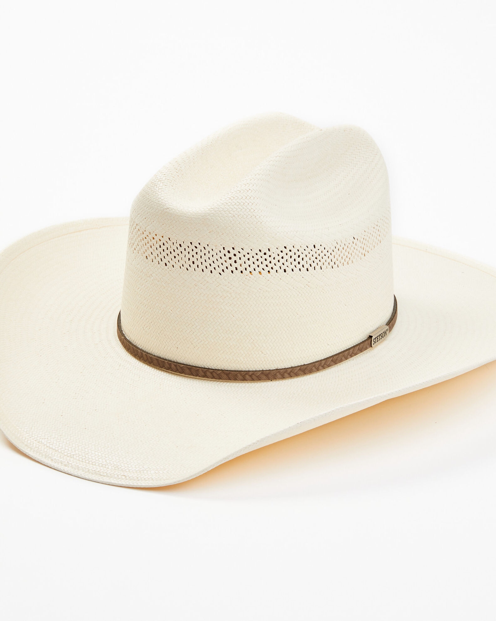 Grey straw cowboy hat outlet