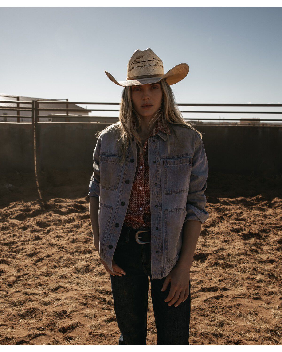 Image #1 - Cleo + Wolf Women's Lindon Light Wash Denim Shacket, Light Wash, hi-res