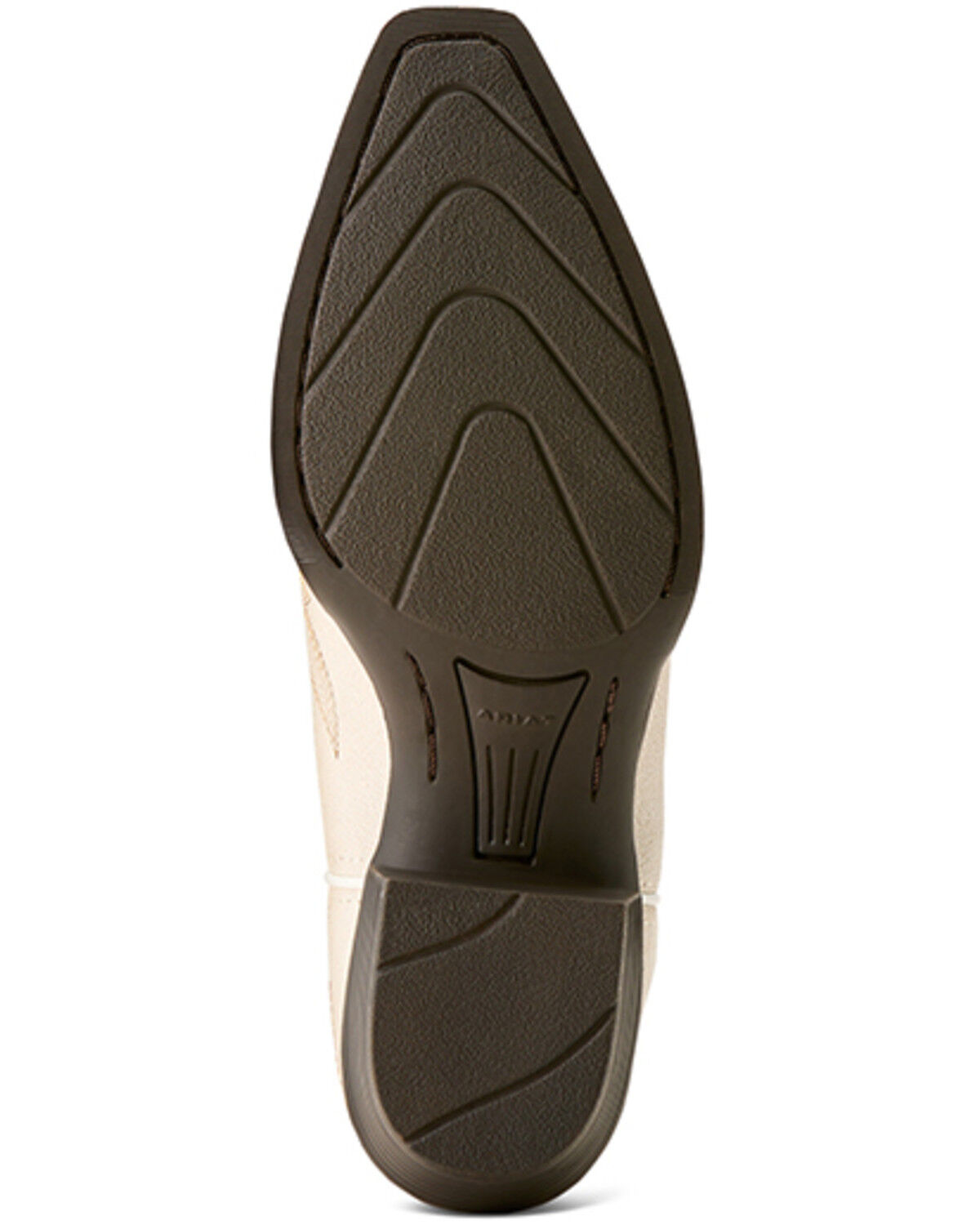 Image #5 - Ariat Girls' Casanova Distressed Western Boots - Snip Toe, White, hi-res