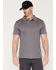 Image #1 - Carhartt Men's Force Sun Defender&trade; Relaxed Logo Short Sleeve Polo Shirt, Steel, hi-res