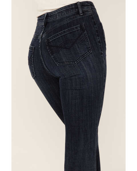 Image #4 - Idyllwind Women's Hickory Place Dark Wash High Risin' Bootcut Jeans, Dark Wash, hi-res