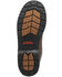 Laredo Men's Hub & Tack Lace-Up Work Boots - Steel Toe, Brown, hi-res