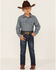 Image #1 - Cody James Boys' Maverick Dark Wash Stretch Straight Jeans, , hi-res