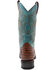 Image #5 - Ferrini Men's Caiman Print Performance Western Boots - Broad Square Toe, Rust Copper, hi-res