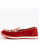 Image #3 - Myra Bag Women's Cherry Geo Print Slip-On Shoe - Moc Toe, Red, hi-res