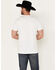 Image #4 - RANK 45® Men's Neil Holmes Bull Rider Short Sleeve Graphic T-Shirt, White, hi-res