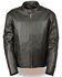 Image #1 - Milwaukee Leather Men's 3X Classic Scooter Jacket, Black, hi-res