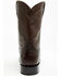 Image #5 - Cody James Black 1978® Men's Carmen Exotic Full-Quill Ostrich Roper Boots - Round Toe, Chocolate, hi-res