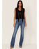 Image #1 - Idyllwind Women's Medium Wash Midland High Rise Rebel Bootcut Jeans, Medium Wash, hi-res