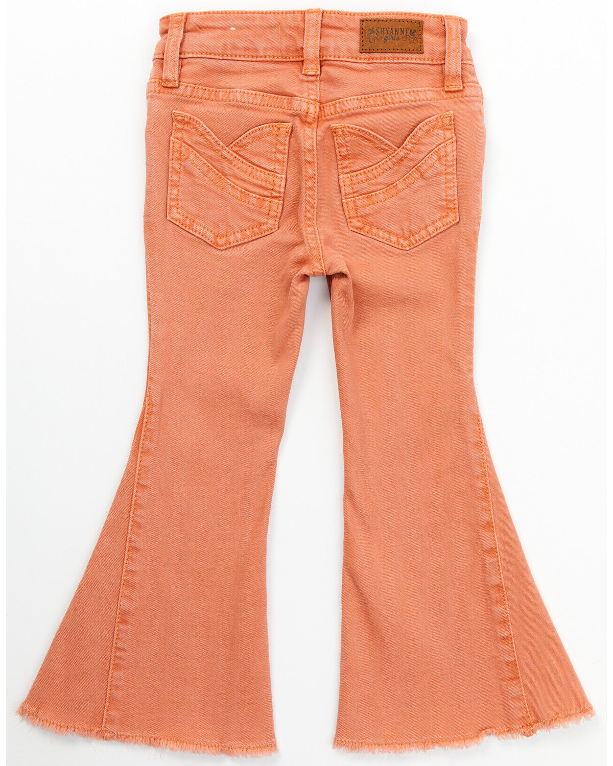 Image #3 - Shyanne Toddler Girls' Colored Flare Jeans, Rose, hi-res