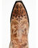 Laredo Women's Braylynn Studded Leather Western Performance Boots - Snip Toe, Lt Brown, hi-res