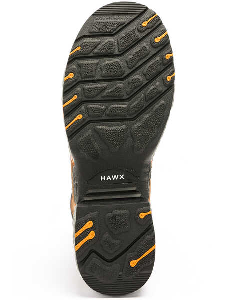 Image #7 - Hawx Men's 8" Legion Work Boots - Steel Toe, Brown, hi-res