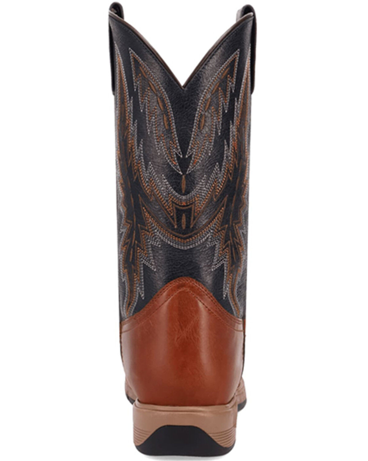 Image #5 - Laredo Men's Tri-Tech Vapor Performance Western Boots - Broad Square Toe, Cognac, hi-res
