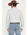 Image #4 - Gibson Trading Co Men's Deep Sea Geo Print Long Sleeve Button-Down Western Shirt, Blue, hi-res