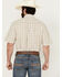 Image #4 - George Strait by Wrangler Men's Plaid Print Short Sleeve Button-Down Stretch Western Shirt, Sage, hi-res