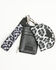 Image #2 - Wrangler Women's Boot Barn Exclusive Leopard Print Keychain Coin Wallet, Black, hi-res