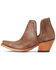Ariat Women's Dixon Lizard Print Western Fashion Booties - Snip Toe , Brown, hi-res