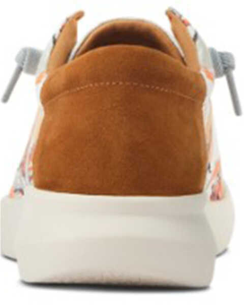 Image #3 - Ariat Men's Hilo Aloha Western Casual Shoes - Moc Toe, Beige/khaki, hi-res