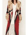 Image #3 - Tasha Polizzi Women's Clay Faux Fur Southwestern Print Coat, Red, hi-res
