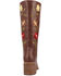 Image #7 - Dingo Women's Floral Bloom Fashion Boots - Round Toe, Brown, hi-res