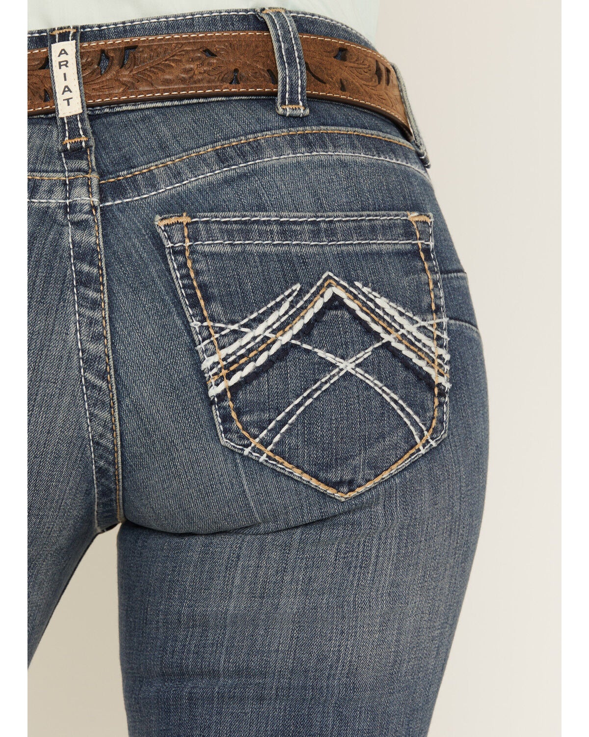 Image #4 - Ariat Women's Rainstorm Riding Jeans, Denim, hi-res
