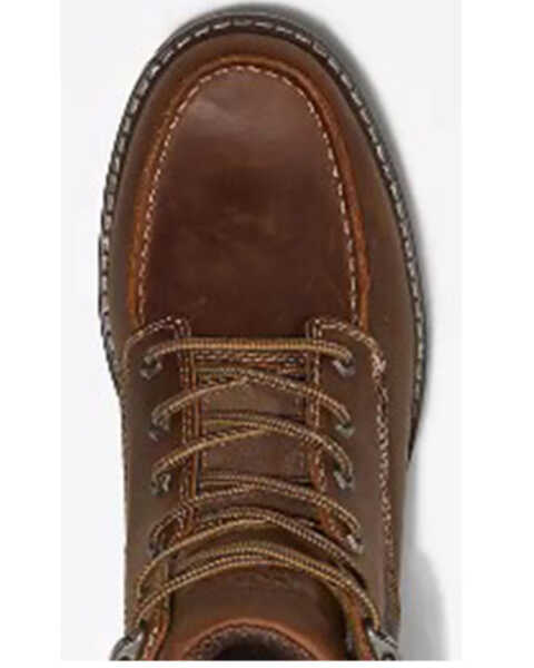 Image #5 - Timberland Pro Men's 6" Irvine Work Boots - Soft Toe, Brown, hi-res