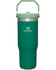 Image #1 - Stanley IceFlow™ Flip Straw 30oz Tumbler , Green, hi-res