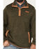 Image #3 - Cinch Men's Solid 1/4 Snap Pullover, Olive, hi-res
