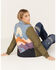 Image #1 - Cleo + Wolf Women's Rising Sun Color Block Puffer Jacket, Moss Green, hi-res