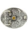 Image #2 - Cody James Men's Antiqued Oval Louisiana Belt Buckle, Multi, hi-res