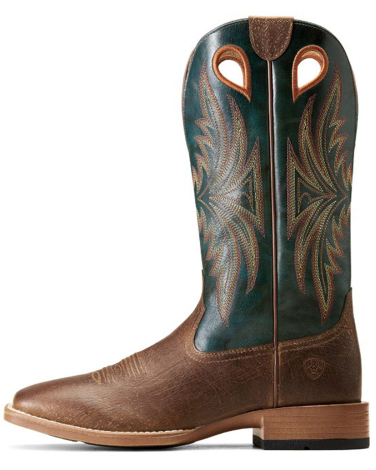 Image #2 - Ariat Men's Granger Ultra Western Boots - Broad Square Toe, Brown, hi-res