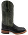 Image #2 - Ferrini Men's Stampede Caiman Print Western Boots - Broad Square Toe, Black, hi-res